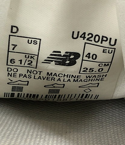 ニューバランス  ローカットスニーカー     U420PU レディース SIZE 25.0 (XL以上) new balance