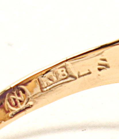 美品 リング 指輪 K18 カラーストーン      レディース SIZE 8号 (リング)