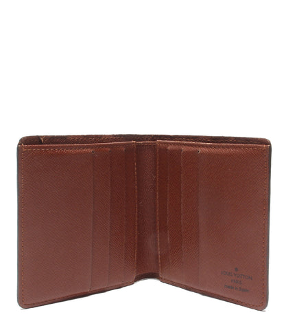 ルイヴィトン  二つ折り財布 ポルト ビエ 6カルト クレディ モノグラム   M60929 メンズ  (2つ折り財布) Louis Vuitton