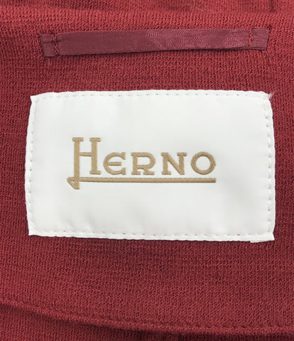ヘルノ 美品 ノーカラージャケット レディース SIZE 44 (L) HERNO