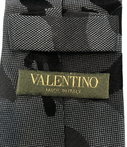 バレンチノ  ネクタイ シルク100％ カモフラージュ柄      メンズ  (複数サイズ) VALENTINO