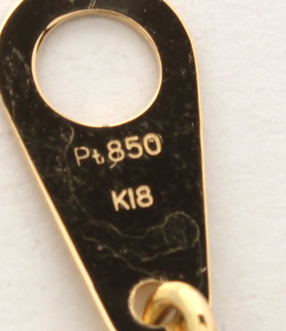 美品 ネックレス Pt850 K18      レディース  (ネックレス)