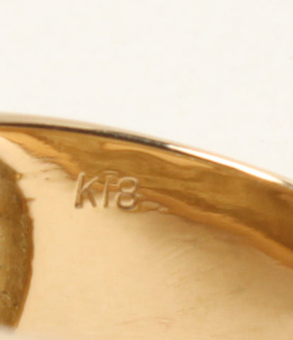 美品 リング 指輪 K18 D0.17      レディース SIZE 10号 (リング)