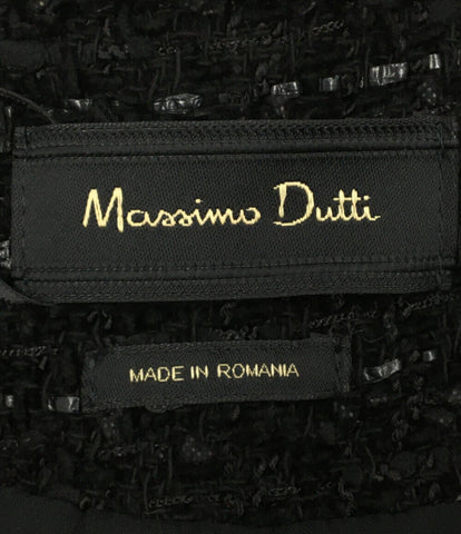 マッシモドゥッティ 美品 ノーカラーツイードジャケット      レディース SIZE 36 (S) Massimo Dutti