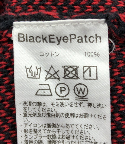 ニットカーディガン メンズ SIZE L (L) Black Eye Patch–rehello by 