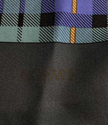 ロエベ  スカーフ シルク100% チェック柄      レディース SIZE   (複数サイズ) LOEWE