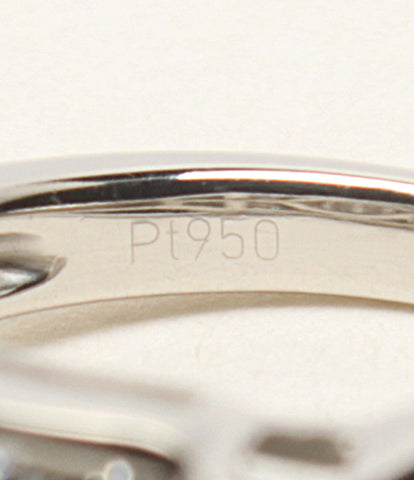 美品 リング 指輪 Pt950 D0.7      レディース SIZE 6号 (リング)
