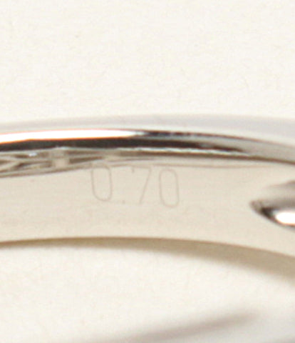 美品 リング 指輪 Pt950 D0.7      レディース SIZE 6号 (リング)