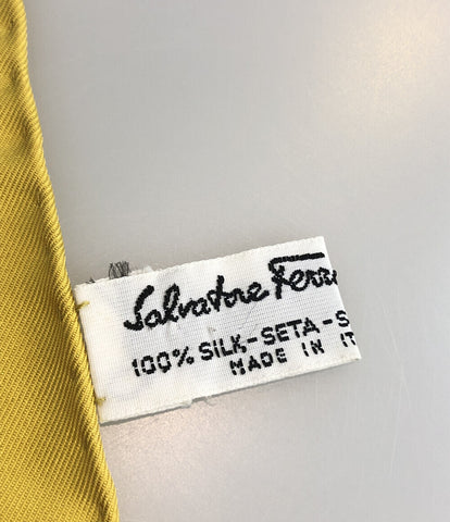 サルバトーレフェラガモ  スカーフ シルク100% 蝶柄      レディース SIZE   (複数サイズ) Salvatore Ferragamo
