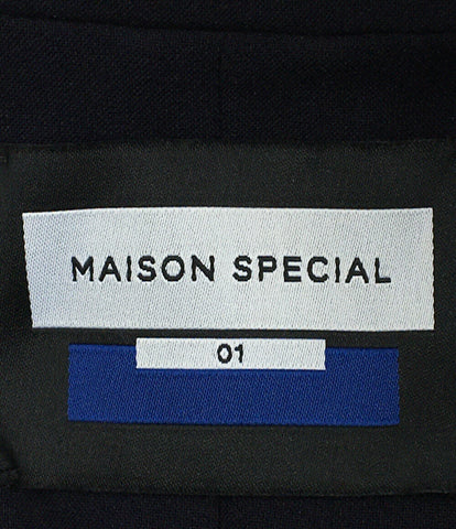 美品 インサイドアウトプライムオーバーバイカラーセミダブルテーラードジャケット     11221111207 ユニセックス SIZE 01 (複数サイズ) MAISON SPECIAL