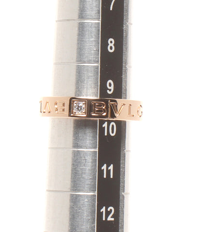 ブルガリ 美品 リング 指輪 K18 ブルガリブルガリ ダブルロゴ      レディース SIZE 9号 (リング) Bvlgari