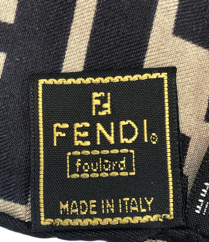 フェンディ  スカーフ シルク100％ トルソーモチーフ  ズッカ    レディース  (複数サイズ) FENDI