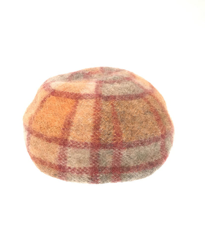 ヴィヴィアンウエストウッド 美品 ベレー帽 チェック柄      レディース SIZE S～M (複数サイズ) Vivienne Westwood