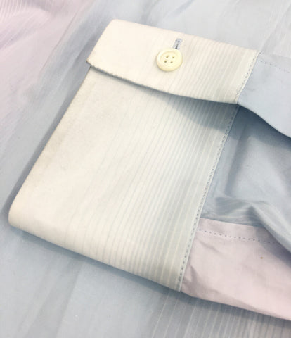 ロエベ  フード付き長袖シャツ Striped Cotton Hooded Shirt     H526Y05WBM メンズ SIZE 38 (M) LOEWE