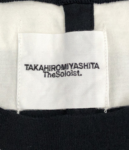 タカヒロミヤシタザソロイスト 美品 半袖Tシャツ ボーダー メンズ SIZE 