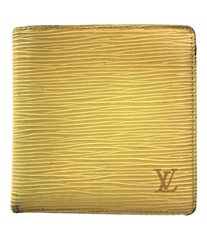 ルイヴィトン  二つ折り財布 ポルトビエ カルトクレディ モネ エピ   M63549 メンズ  (2つ折り財布) Louis Vuitton
