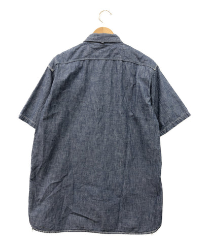 半袖シャツ シャンブレー ワークシャツ      メンズ SIZE XL (XL以上) BURGUS PLUS