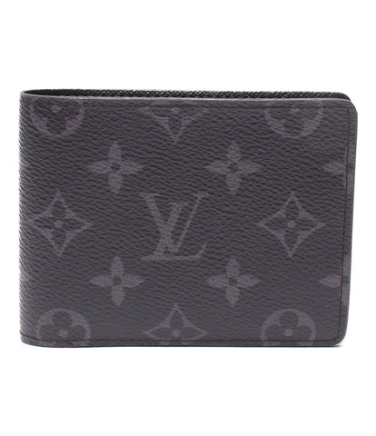 ルイヴィトン  二つ折り財布 ポルトフォイユ ミュルティプル モノグラム エクリプス   M61695 メンズ  (2つ折り財布) Louis Vuitton