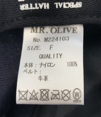 ミスターオリーブ 美品 アジャスターキャップ ×RACAL 6パネルBBCAP     M224103 メンズ SIZE F (M) Mr.Olive