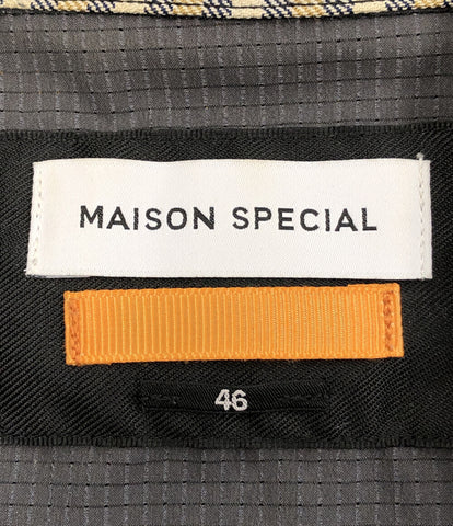 美品 シャツジャケット チェック柄     11191211301 メンズ SIZE 46 (複数サイズ) MAISON SPECIAL