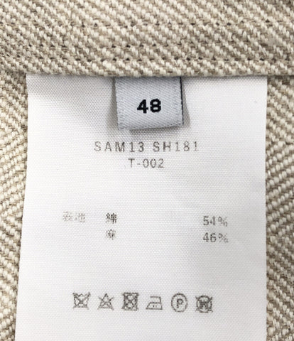 ヘリンボーンシャツジャケット      メンズ SIZE 48 (L) SEEALL