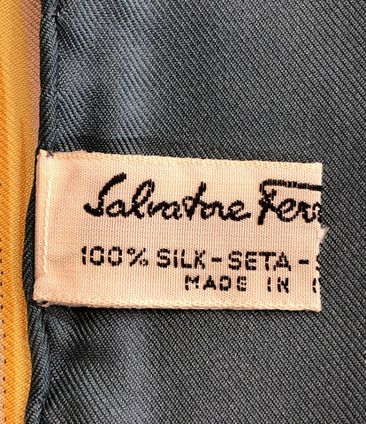 サルバトーレフェラガモ 美品 スカーフ シルク100% ヒョウ柄      レディース  (複数サイズ) Salvatore Ferragamo