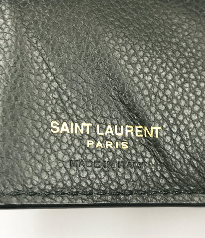 サンローランパリ 美品 三つ折り財布 ミニウォレット      レディース  (3つ折り財布) SAINT LAURENT PARIS