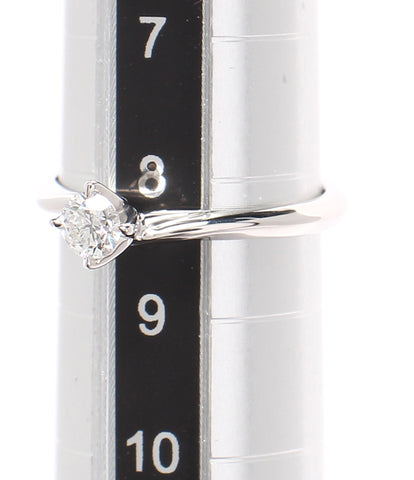 美品 リング 指輪 Pt950 ダイヤ 0.215ct セントグレア      レディース SIZE 8号 (リング) GINZA DIAMOND SHIRAISHI