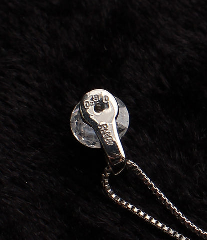 Diamond 0.3ct necklace Pt850 Pt900 Ladies' (necklace)