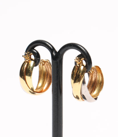 K18 hoop earrings K18 Ladies (Earrings)