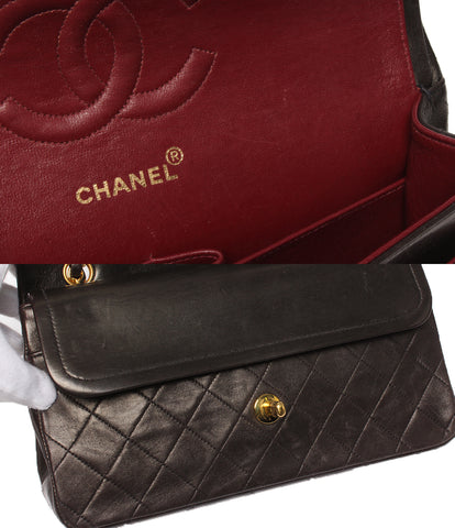 Chanel W Chain Shoulder Bag Ladies CHANEL