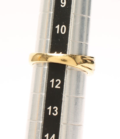 K18 ทับทิม 0.54ct เพชร 0.17ct แหวน K18 ขนาดสตรีขนาด 11 (แหวน)