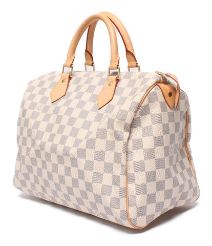 路易威登Boston Bag Speedy 30 Damier Azur N41533女士Louis Vuitton