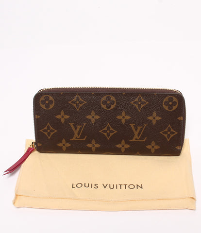 Louis Vuitton Good Condition Round Zipper Wallet Portofeuil Clemence Monogram M60742 Ladies (Round Zipper) Louis Vuitton