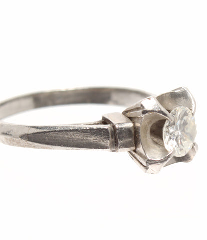 Diamond 0.33ct戒指PM雕刻女士尺寸9（环）