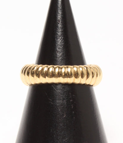 Tiffany K18 Peridot Ring 750 แกะสลัก Peridot ผู้หญิงขนาดฉบับที่ 11 (แหวน) Tiffany & Co