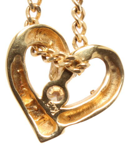 K18 diamond heart necklace ladies (necklace)