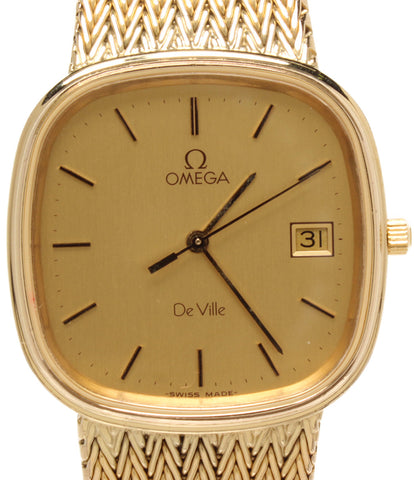 Omega Watch DeVille Quartz Gold Men's OMEGA