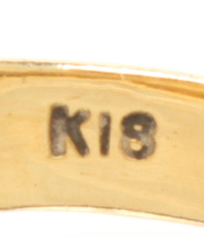 K18 ring Ladies SIZE 7 No. (ring)