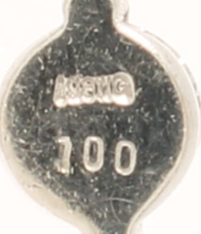 ネックレス K18WG ダイヤ1.00ct      レディース  (ネックレス)