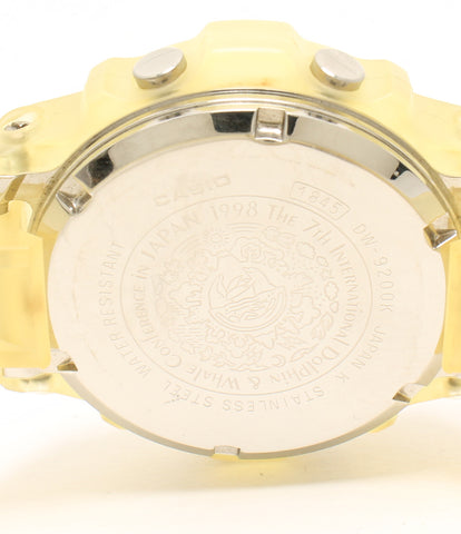 カシオ  腕時計 THE 7TH INTERNATIONAL DOLPHIN & WHALE CONFERENCE G-SHOCK クオーツ  DW-9200K メンズ   CASIO