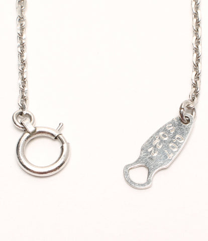 Pt900 Pt850 sapphire diamond necklace ladies (necklace)