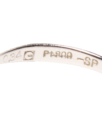 Pt900 diamond 0.34ct 0.08ct ring Ladies SIZE 11 No. (ring)