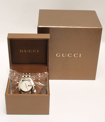 Gucci Watch 5500XL Quartz White Men's GUCCI