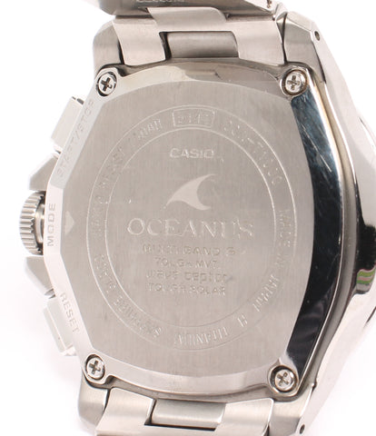 Casio Watch Oceanus Solar Black OCW-T1000 Men's CASIO