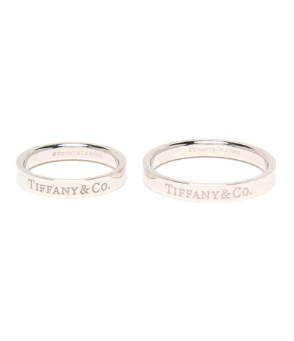 Tiffany Pairing PT950 UNISEX ขนาดหมายเลข 18 หมายเลข 8 (แหวน) Tiffany & Co