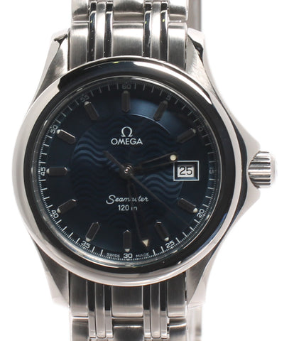 Omega Beauty Watch Seamaster Quartz Blue 6501/827 Ladies Omega 