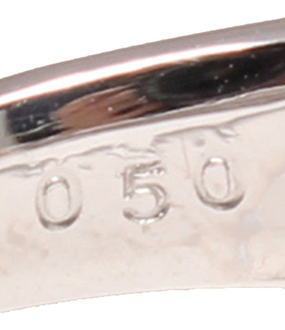Ring K18WG Diamond 0.50ct Ladies Size No. 10 (Ring)