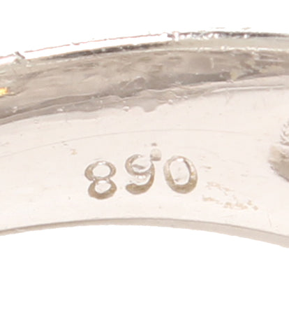 RING K18 PT900 เพชร 0.68ct ขนาดสตรีหมายเลข 12 (แหวน)