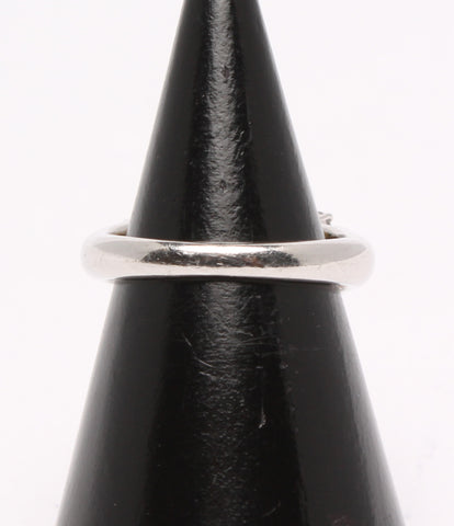 PT900 Pearl 11.2mm Diamond 0.38ct Ring Women Size No. 10 (Ring)